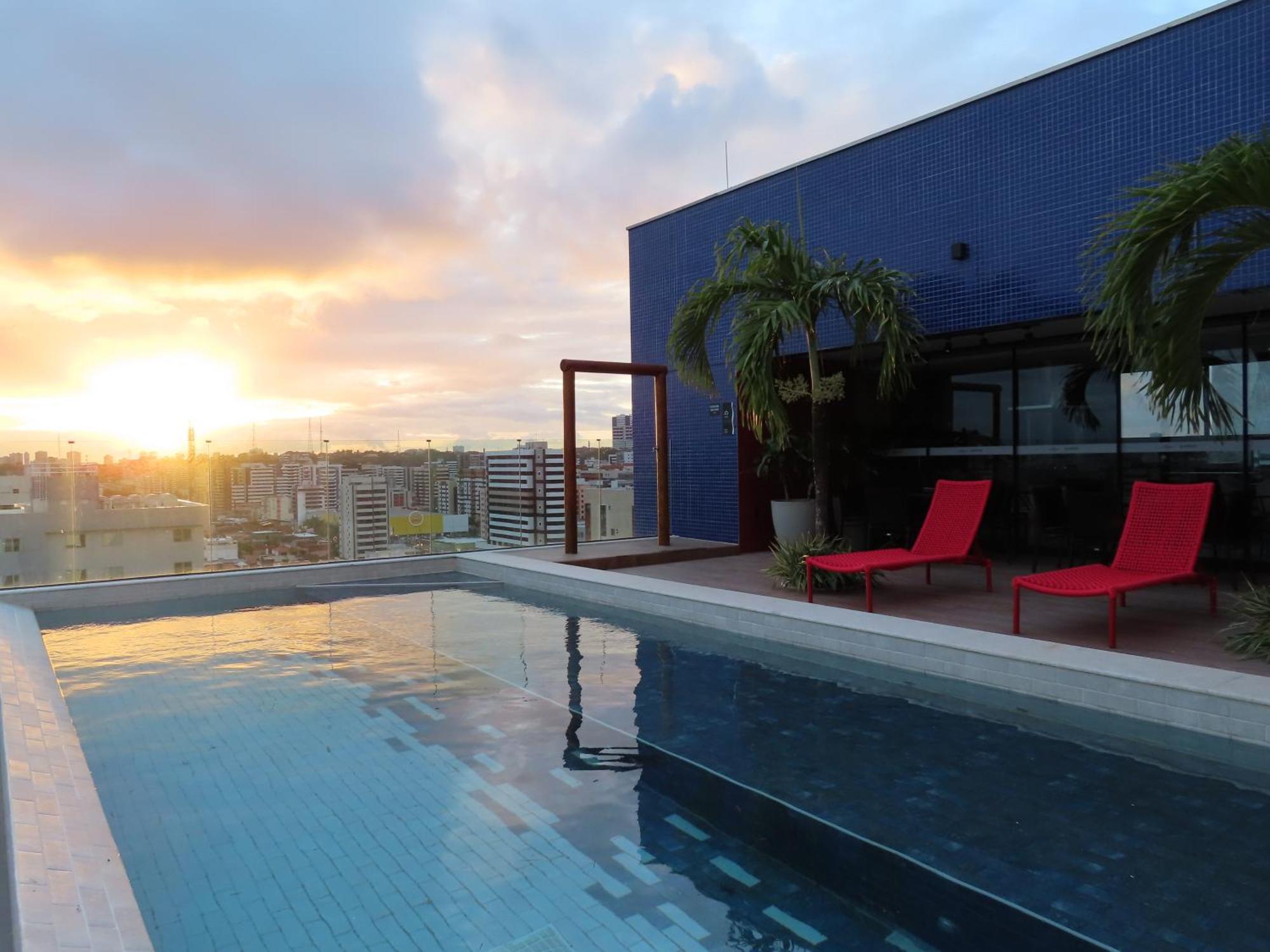 Elegante quarto e sala Sky Concept (Novissímo). Maceió Exterior foto
